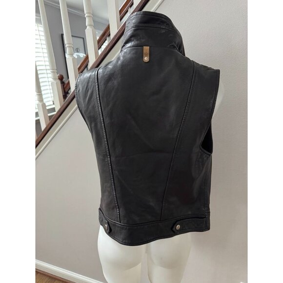 Mackage x Aritzia Leather Vest Size Small - Picture 5 of 6
